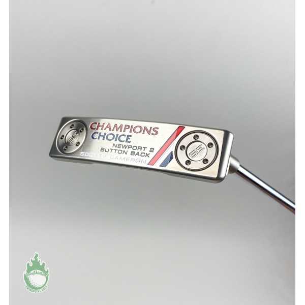 New Titleist Scotty Cameron Champions Choice Newport Button Back