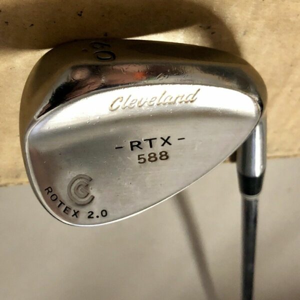 Cleveland 588 RTX Rotex 2 0 Face Satin Wedge 60 06 Wedge Flex Steel