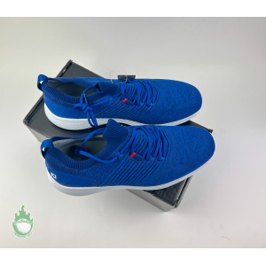 FootJoy Flex XP Junior Golf Shoes (Blue) 45030 (Previous Season Style)
