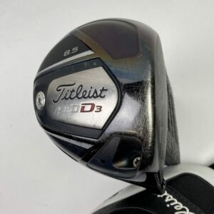Tour Issued Titleist 910 D3 8.5* RH Driver Head Only Headcover