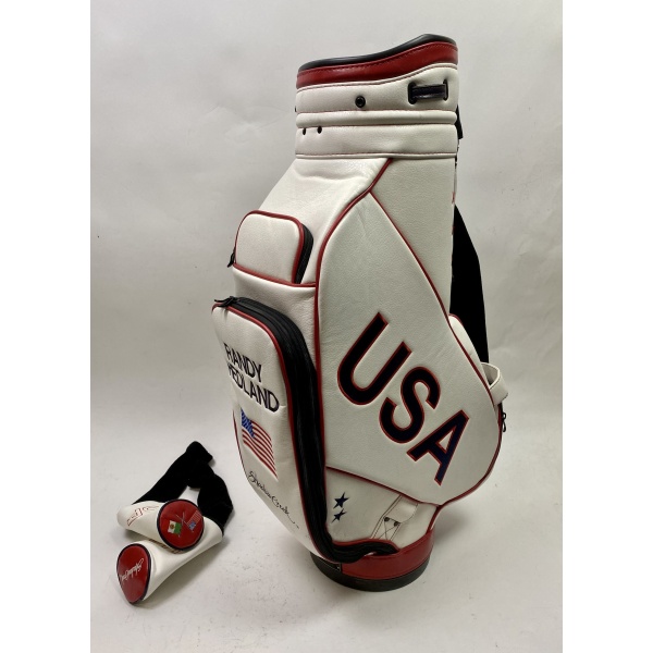 Shadow Creek USA Golf Staff Bag Limited Edition Randy Hedland w