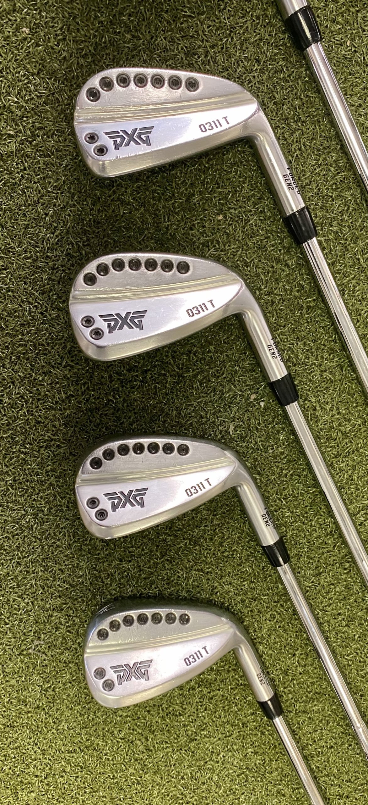 PXG 0311T Gen 2 Forged Irons 5-PW KBS Tour-V 125g Stiff Plus Steel