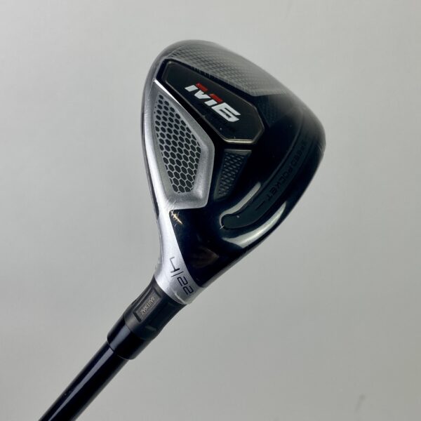 New TaylorMade M6 Rescue 4 Hybrid 22* ATMOS 6 Reg Flex Graphite Golf ...