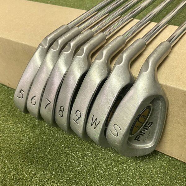 RH Ping Black Dot i3 O-Size Irons 5-PW/SW JZ Stiff Flex Steel Golf Club ...