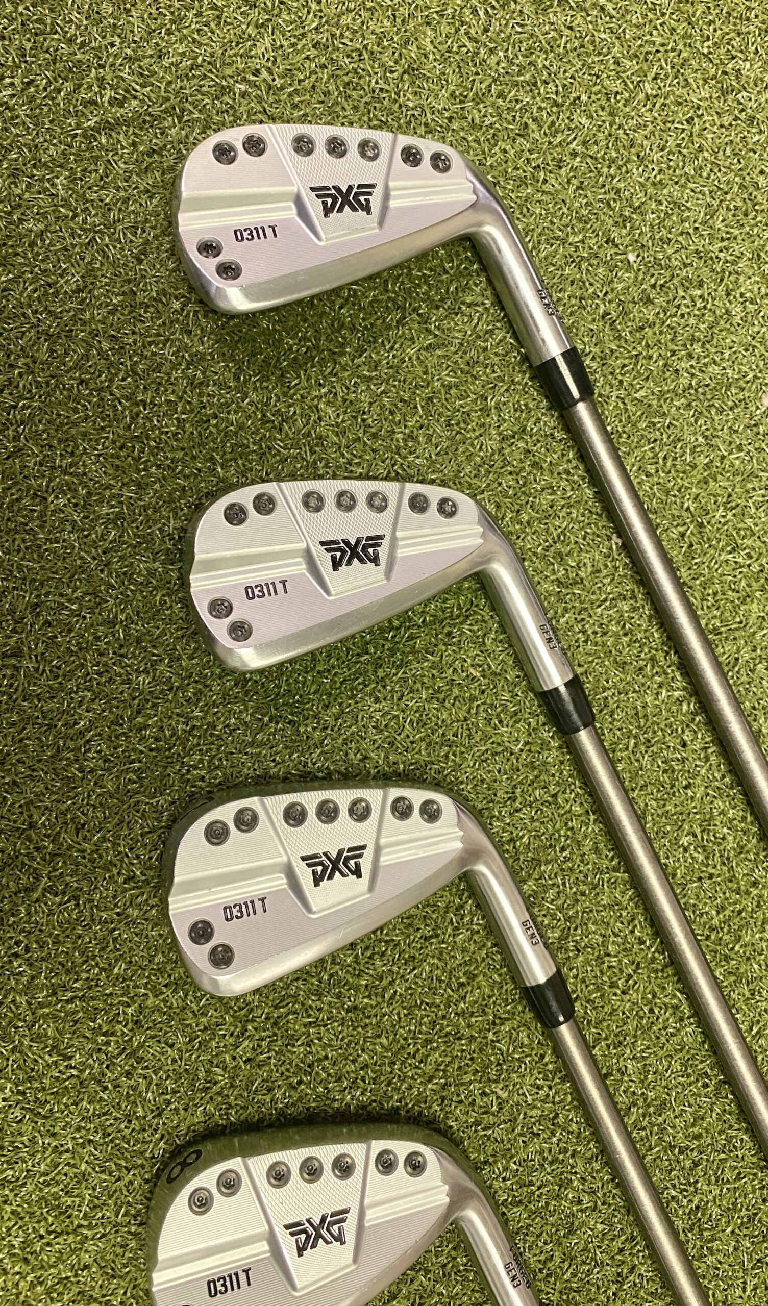 Used PXG 0311T Gen 3 Forged Irons 5-PW SteelFiber FC 90 Stiff Graphite Golf  Set · SwingPoint Golf®