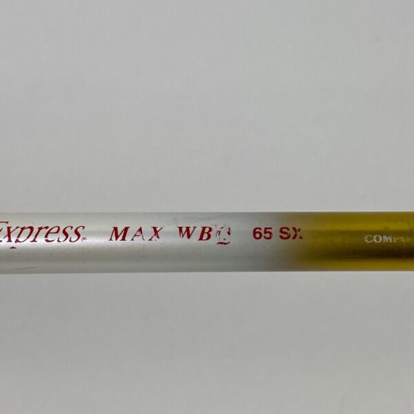 Golf Shaft Only Composite Techno Fire Express Max WBQ 65 (SX