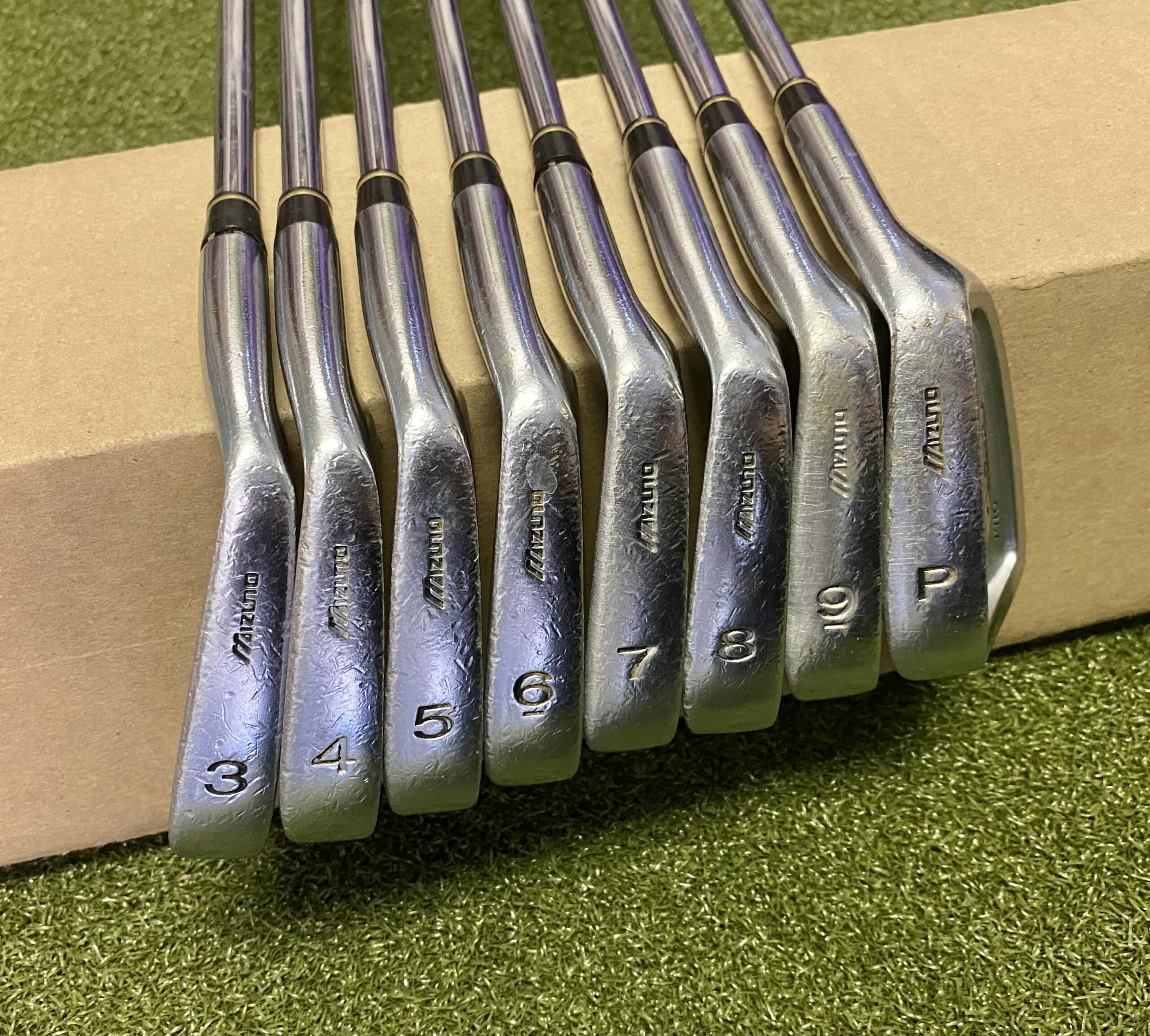 Used Mizuno T-Zoid Irons 3-PW Dynamic Gold S300 Stiff Flex Steel Golf ...