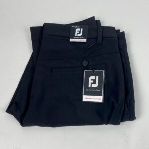 Brand New FootJoy Tour Slim Fit Men's Black Golf Pants Size: W34/L32
