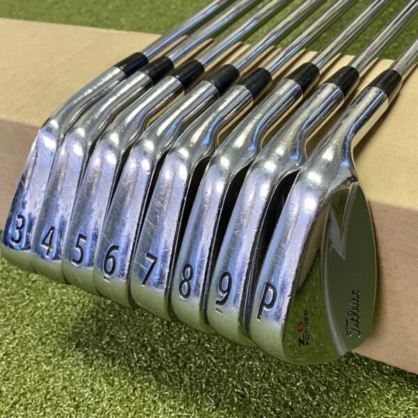 Used RH Titleist Z.B Blend Forged Irons 3-PW S300 Stiff Flex Steel Golf ...