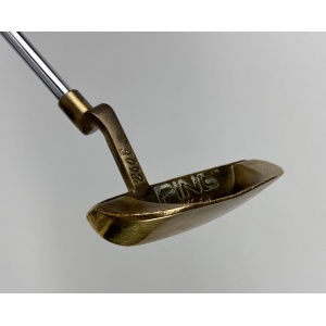 Used Right Handed Ping B60F 24K Plated 34.5" Putter Steel Golf Club
