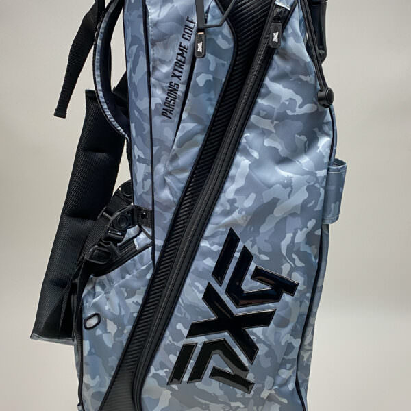 New PXG 2020 Carry Stand Bag Blue Camo w/ BackPack Straps And Rainhood ...