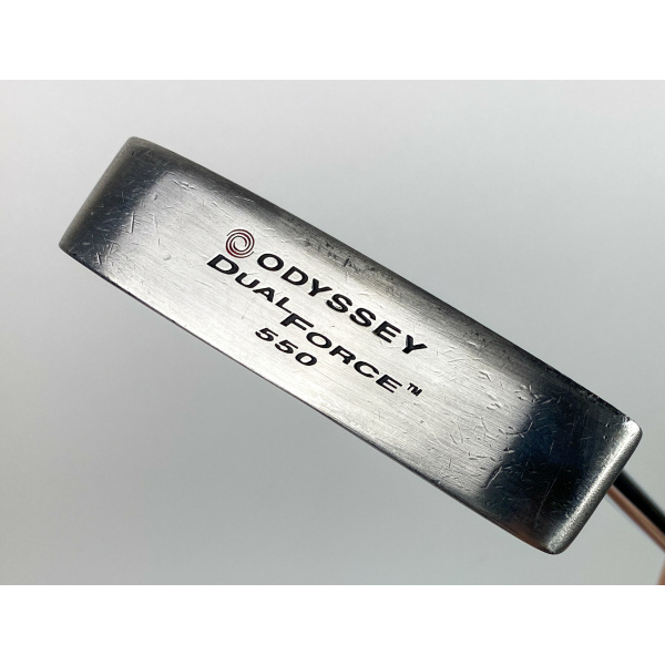 Used RH Steel Odyssey Dual Force 550 35" Putter Steel Golf Club Danny Edwards