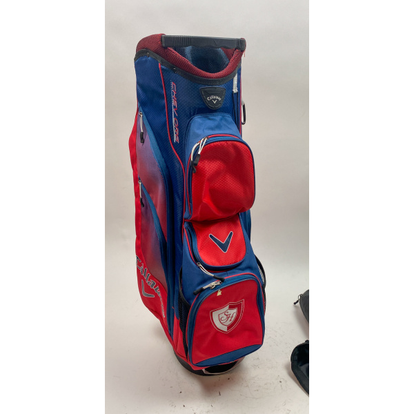 Callaway CHEV ORG 14 Golf Cart Carry Bag Red/Blue With Southern ...