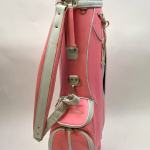 Blossoms Performance with Passion Cart Carry Golf Bag Pink w/ Strap & Rainhood