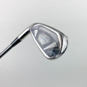 New LEFT HAND Callaway Rogue X Demo 7 Iron Aldila 50g Light Flex Graphite Golf