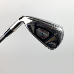 New LEFT HAND Callaway Rogue X Demo 7 Iron Aldila 50g Light Flex Graphite Golf