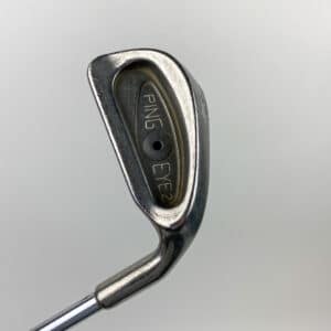 Used Right Handed Ping Black Dot Ping Eye 2 4 Iron Stiff Flex Steel Golf Club