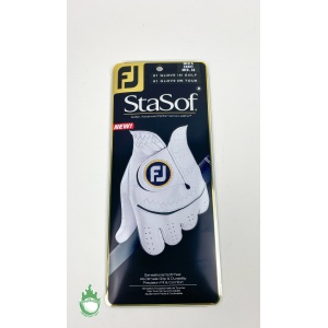 Brand New FootJoy Tour StaSof Men's Left Cadet Medium/Large Leather Golf Glove