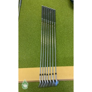 Used RH TaylorMade RAC OS Irons 4-PW 95g Regular Flex Steel Golf Club Set