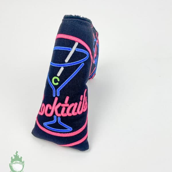 Used Swag Golf Cocktails Blade Cover Putter Headcover Magnet Closure