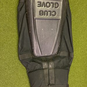 Used The Club Glove Black Golf Bag Travel Case w/ Wheels 2 Pockets