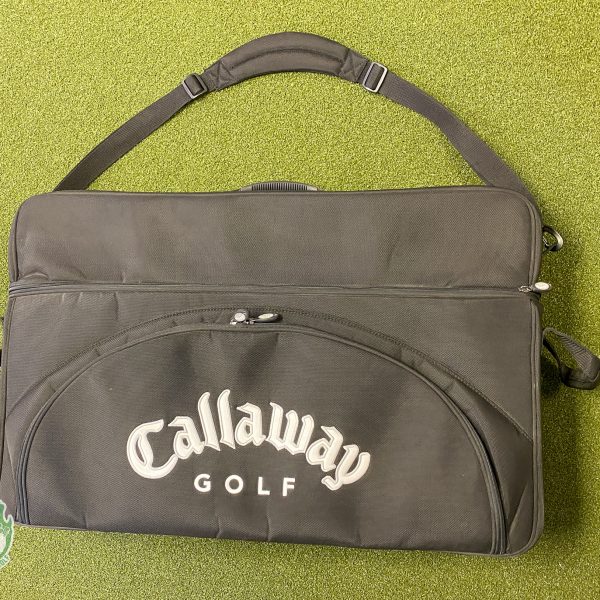 Used Black Callaway Golf Accessory Carry Case/Shoe Bag Ships Free