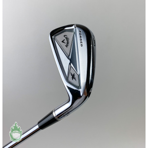 Used Right Handed Callaway X-Forged Demo 6 Iron S300 Stiff Steel Golf Club