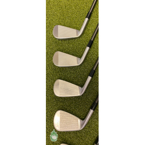 Used 2019 RH TaylorMade P-790 Irons 5-PW/AW recoil ES Regular Graphite Golf Set