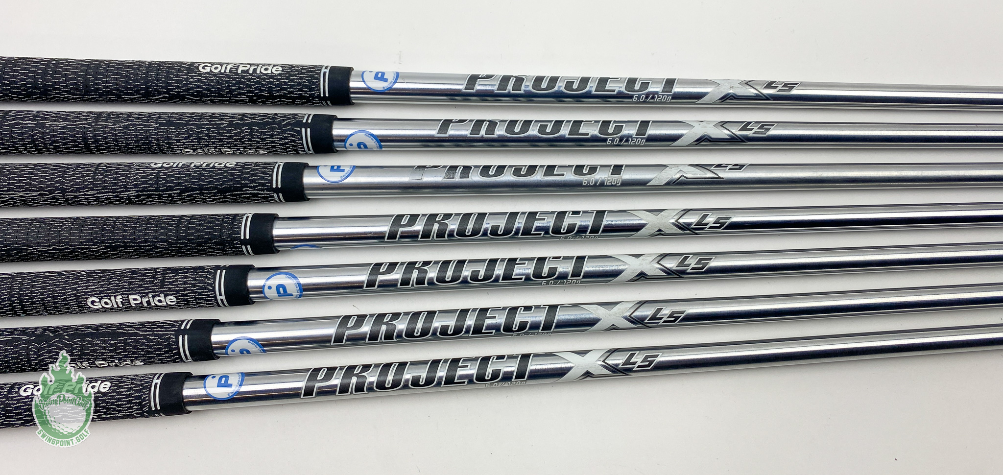 Used Project X LS Iron Shaft Set (4-PW) 120g 6.0 S-Flex Tapered Tip .355 ·  SwingPoint Golf®