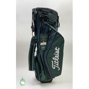 New with Tags Titleist Golf Cart/Carry Stand Bag 3-Way Divided Charcoal