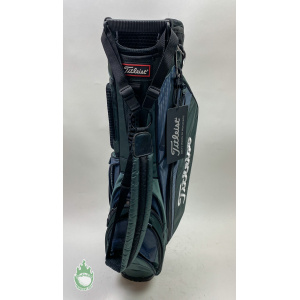 New with Tags Titleist Golf Cart/Carry Stand Bag 3-Way Divided Charcoal