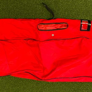 Used Vintage Vagabond Golf Red Fabric Golf Bag Travel Case- Ships Free