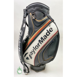 Used Taylormade Golf Staff Bag Embroidered Evergreen GC Black/White/Red