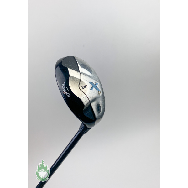 Used Right Handed Callaway Golf X 4H Hybrid 24* 55g Ladies Flex Graphite