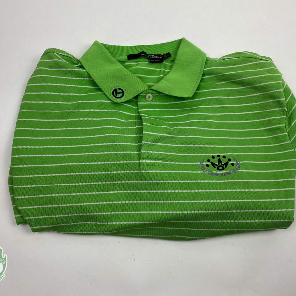 Used Ralph Lauren Scotty Cameron Circle T Men's Green Polo Shirt Size:  Large · SwingPoint Golf®