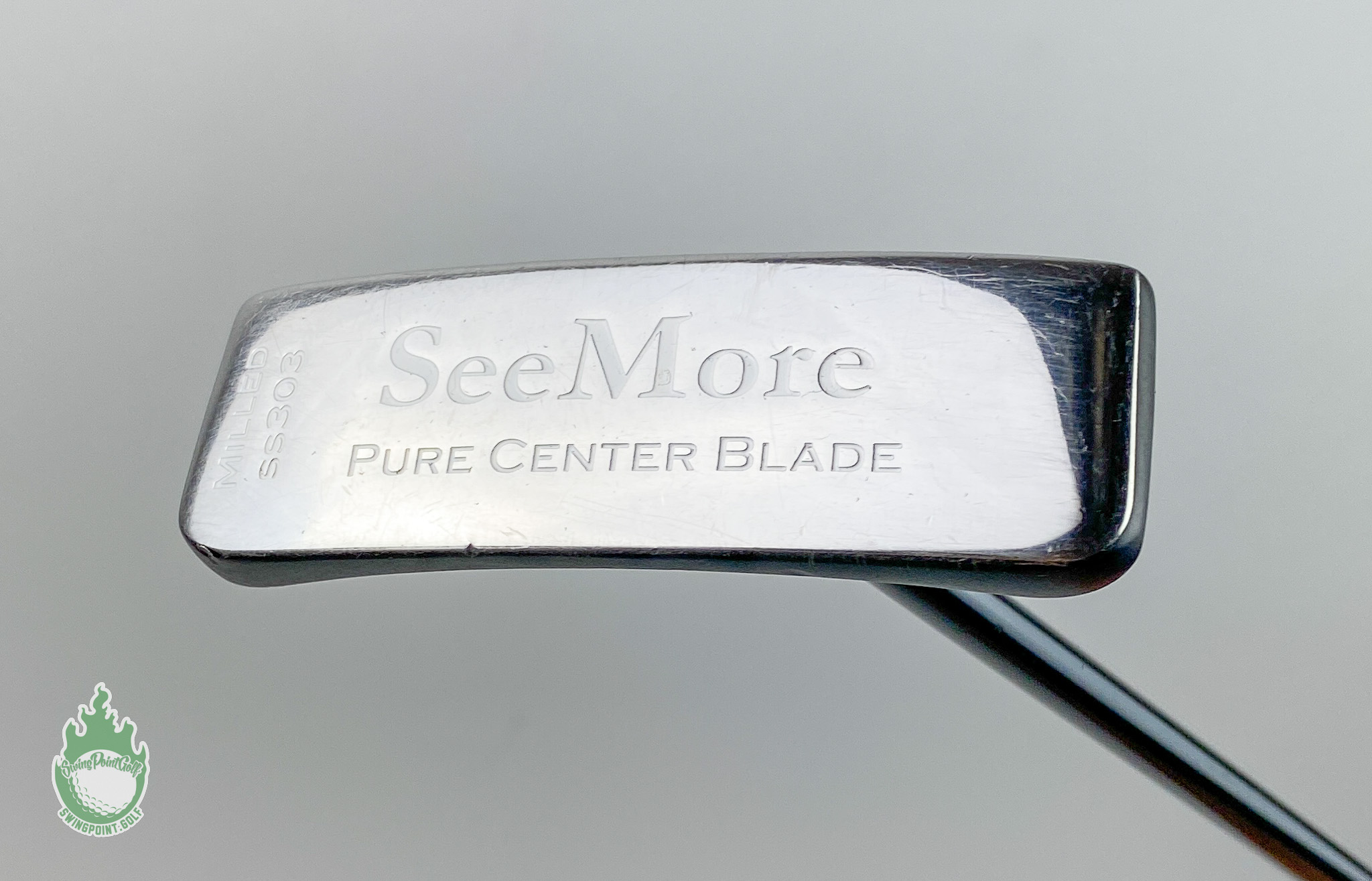 Used RH The SeeMore Milled SS303 Pure Center Blade 35