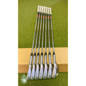 Used RH Callaway X-Forged '18 Irons 4-PW $-Taper 120g Stiff Steel Golf Club Set