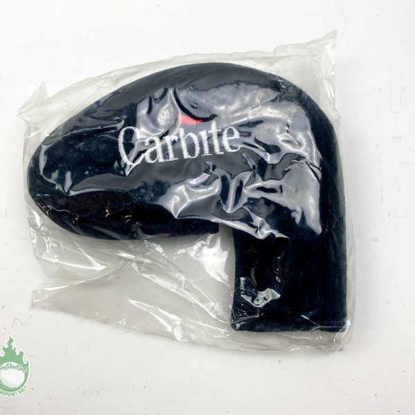 Brand New in Packaging Carbite Foam Blade Putter Head Cover Black