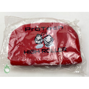 Brand New in Packaging ProTech High Roller Vinyl Mallet Putter Head Cover Red