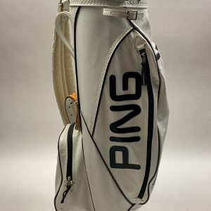 ping leather golf bag vintage