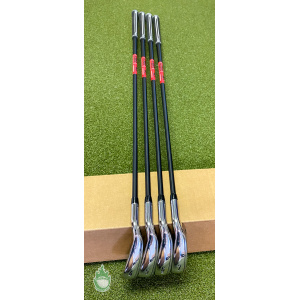Used RH Callaway Mavrik Irons 4-7 KBS TGI 90g Stiff Flex Graphite Golf Club Set