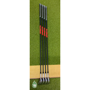 Used RH Callaway Mavrik Irons 4-7 KBS TGI 90g Stiff Flex Graphite Golf Club Set