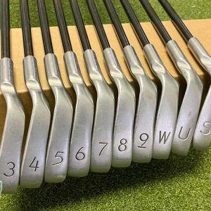 Used Ping Black Dot i3 O-Size Irons 3-PW/UW/SW Regular Flex Graphite Golf Set