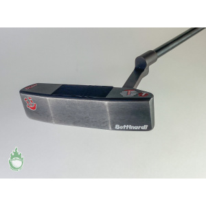 Used RH Bettinardi Raw Carbon BB8 Tri Red Kool-Aid 34" Putter Steel Golf Club