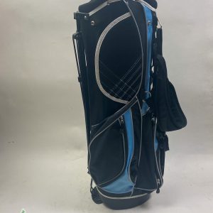 Used Ram Golf Blue & Black Golf Stand Bag 7-way Divider - Ships Free