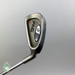 Used Right Handed Ping Orange Dot i3+ 4 Iron Stiff Flex Steel Golf Club