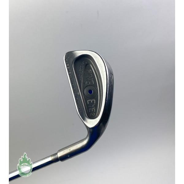 Used Right Handed Ping Blue Dot Ping Eye 2 4 Iron Regular Flex Steel Golf Club