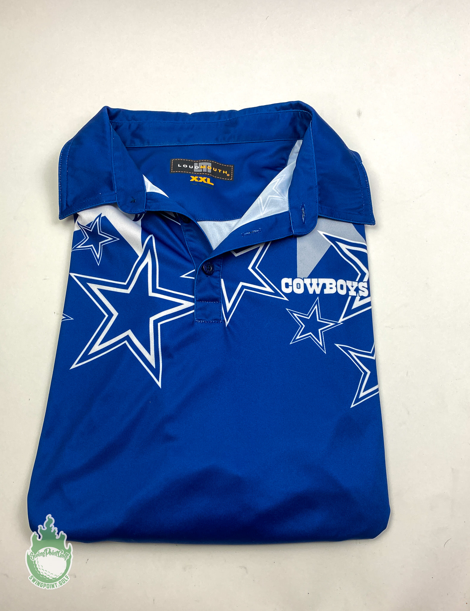 Used Loudmouth Dallas Cowboys Golf Polo Shirt Mens XXL NFL Cowboys Navy ·  SwingPoint Golf®