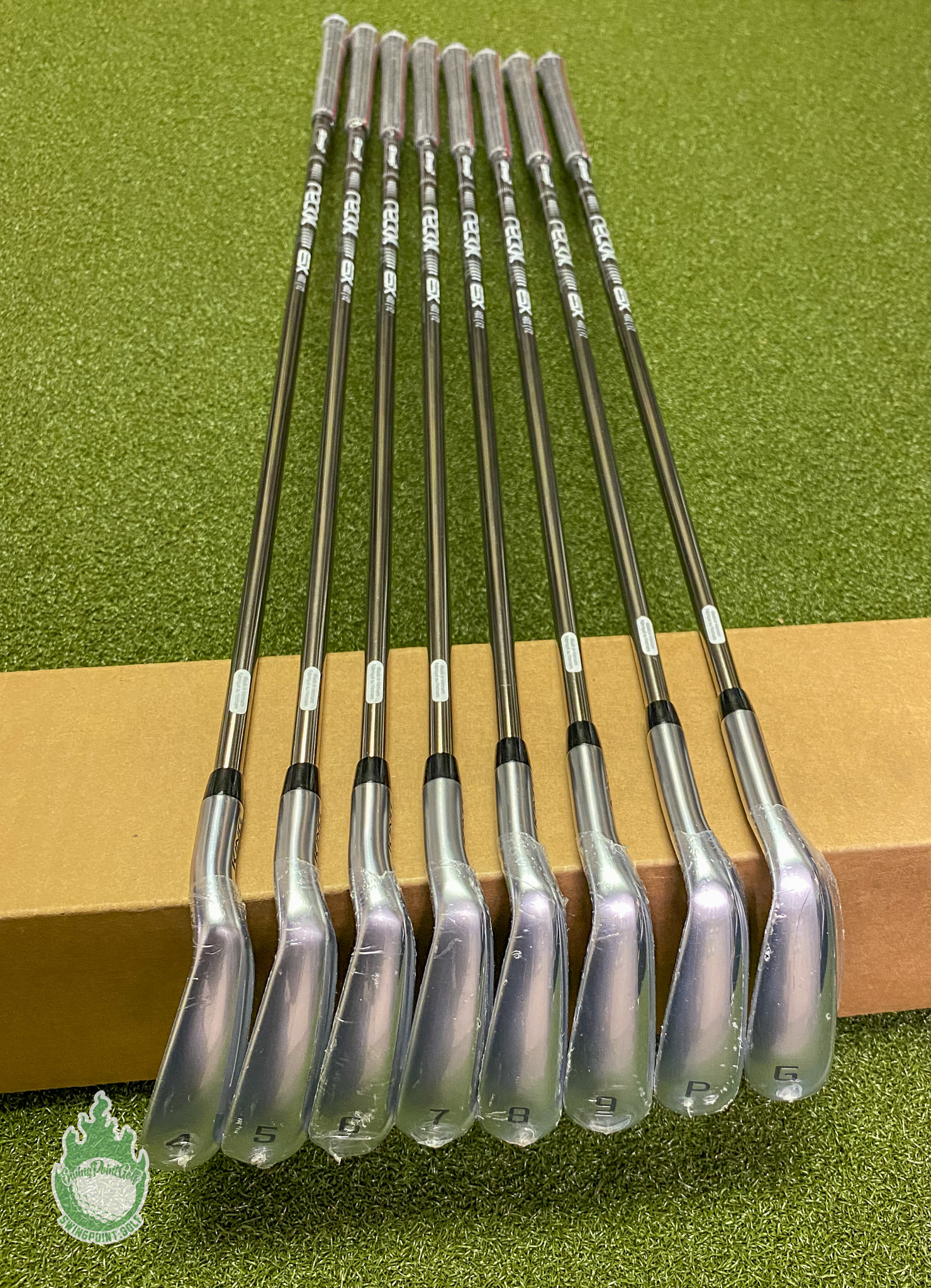 New RH Cobra RADSpeed 3D Printed Irons 4-PW/GW recoil Senior Graphite ...