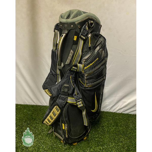 Portier Ja kiezen Used Black/Yellow Nike Sasquatch Golf Stand Bag 14-Way With Strap &  Rainhood · SwingPoint Golf®
